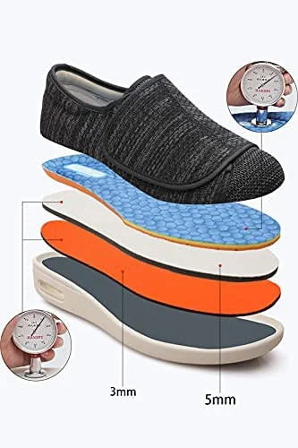 Diabetic Specialty Shoes Rubber with EVA Outsole Wholesales / Factory