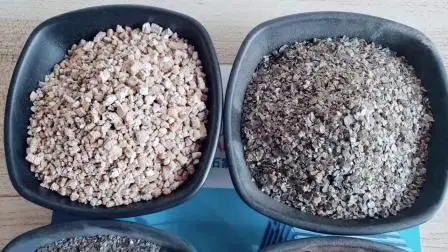 Matériaux d'isolation de tuyauterie de serre Vermiculite et vermiculite expansée